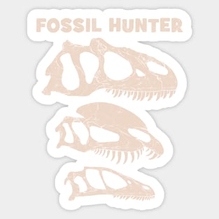 Fossil Hunter Sticker